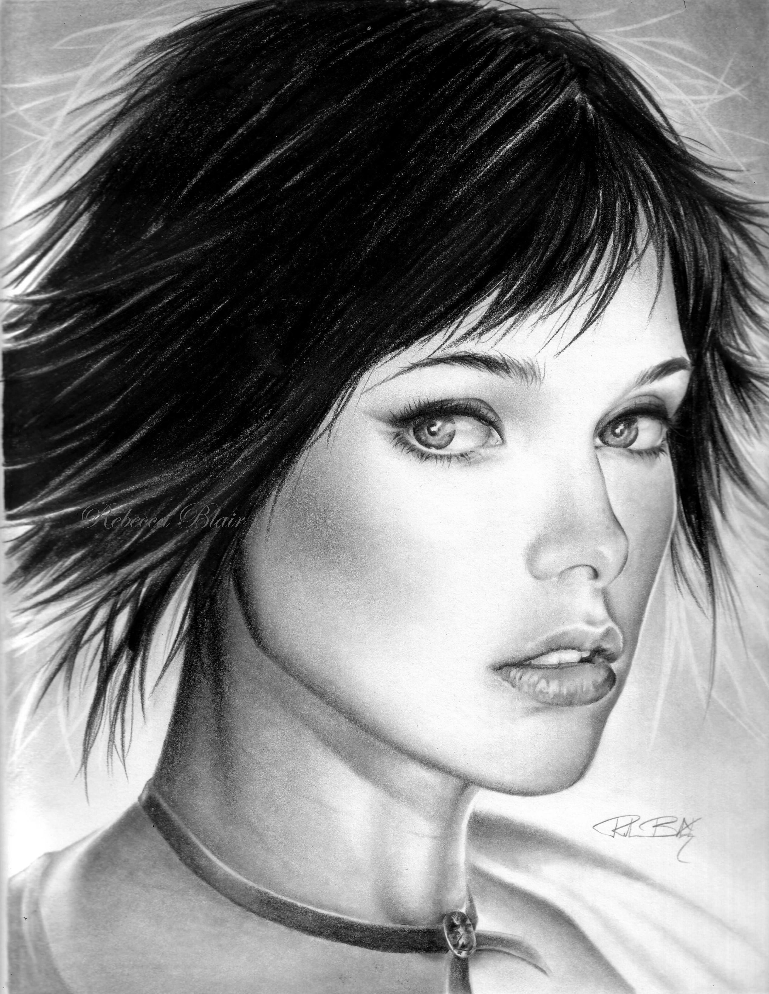 Alice Cullen Drawing Stunning Sketch