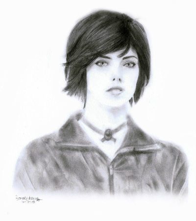 Alice Cullen, Empathic, Visionary, Stylish, Cheerful, Agile Drawing