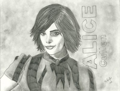 Alice Cullen, Visionary, Fashionable, Optimistic, Enigmatic, Swift Drawing