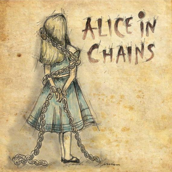 Alice in Chains Drawing Hand drawn