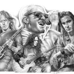 Alice in Chains Drawing Photo