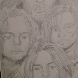 Alice in Chains Drawing Professional Artwork