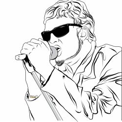 Alice in Chains Drawing Stunning Sketch