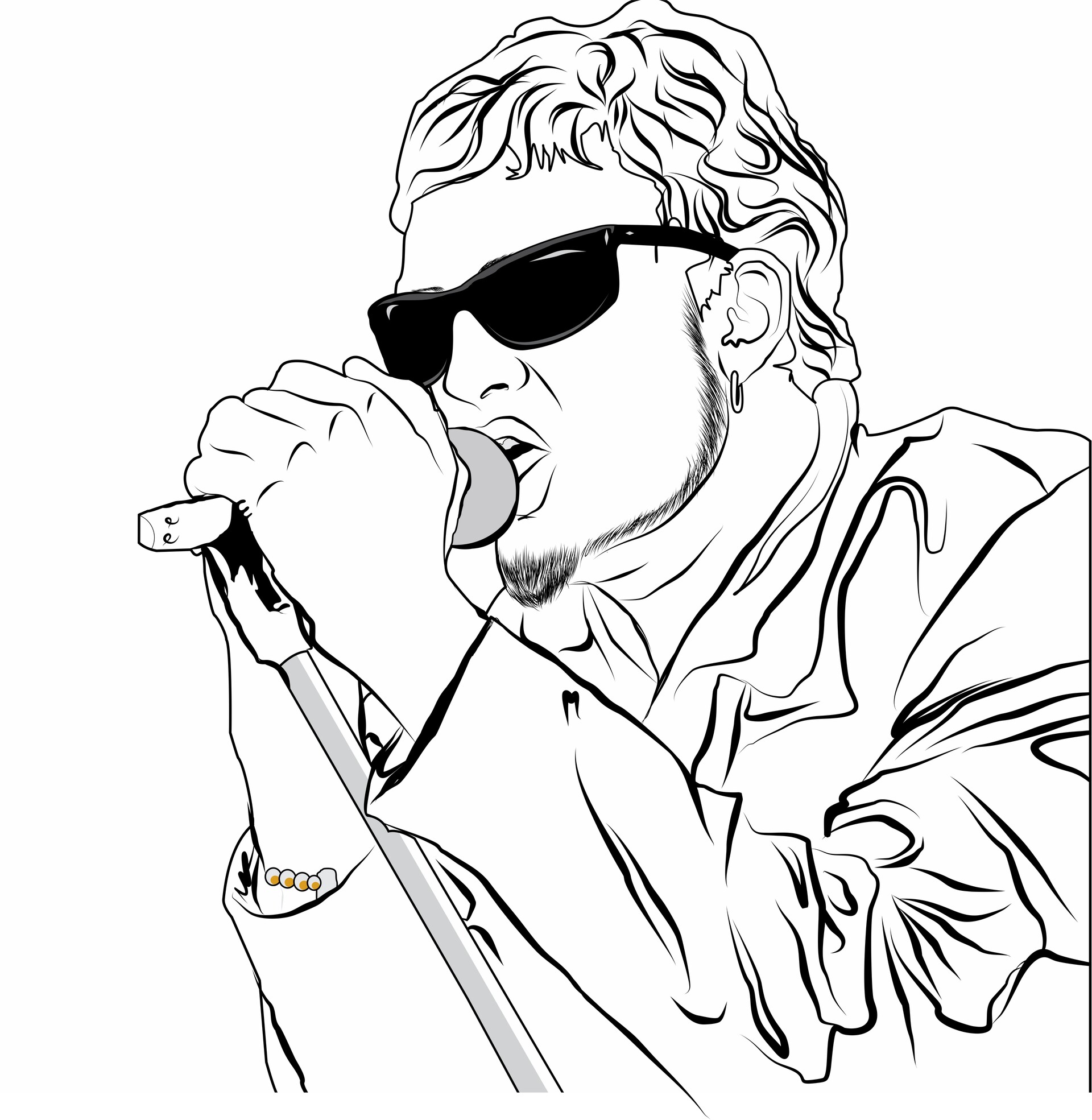 Alice in Chains Drawing Stunning Sketch