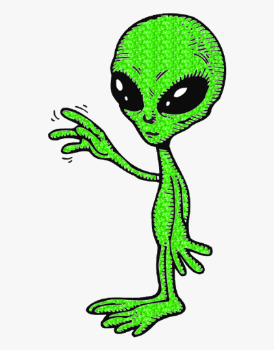 Alien Cartoon, Comedy, Extraterrestrial, Adventure, Animation Drawing