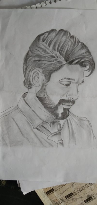 Allu Arjun, Telugu Cinema, Actor, Stylish Star, Dance Icon Drawing