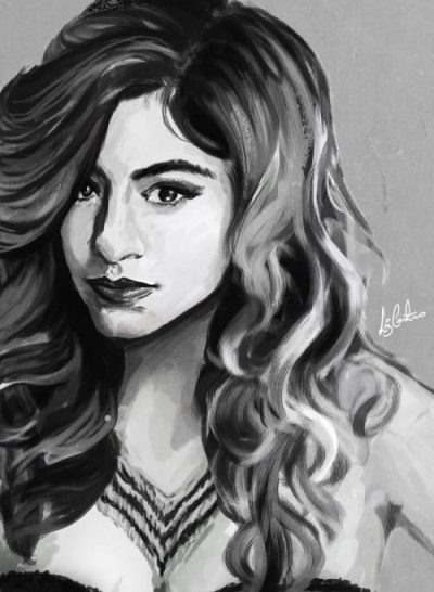 Ally Brooke, Performer, Singer, Songwriter, Actress Drawing