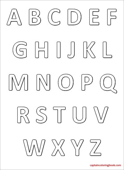 Alphabet, Characters, Sequence, Letters, Language Drawing