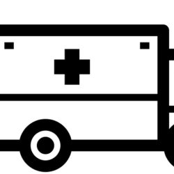 Ambulance Drawing Detailed Sketch