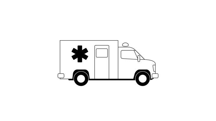 Ambulance Drawing Fine Art