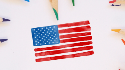 American Flag, Patriotism, Stars, Freedom, Stripes Drawing