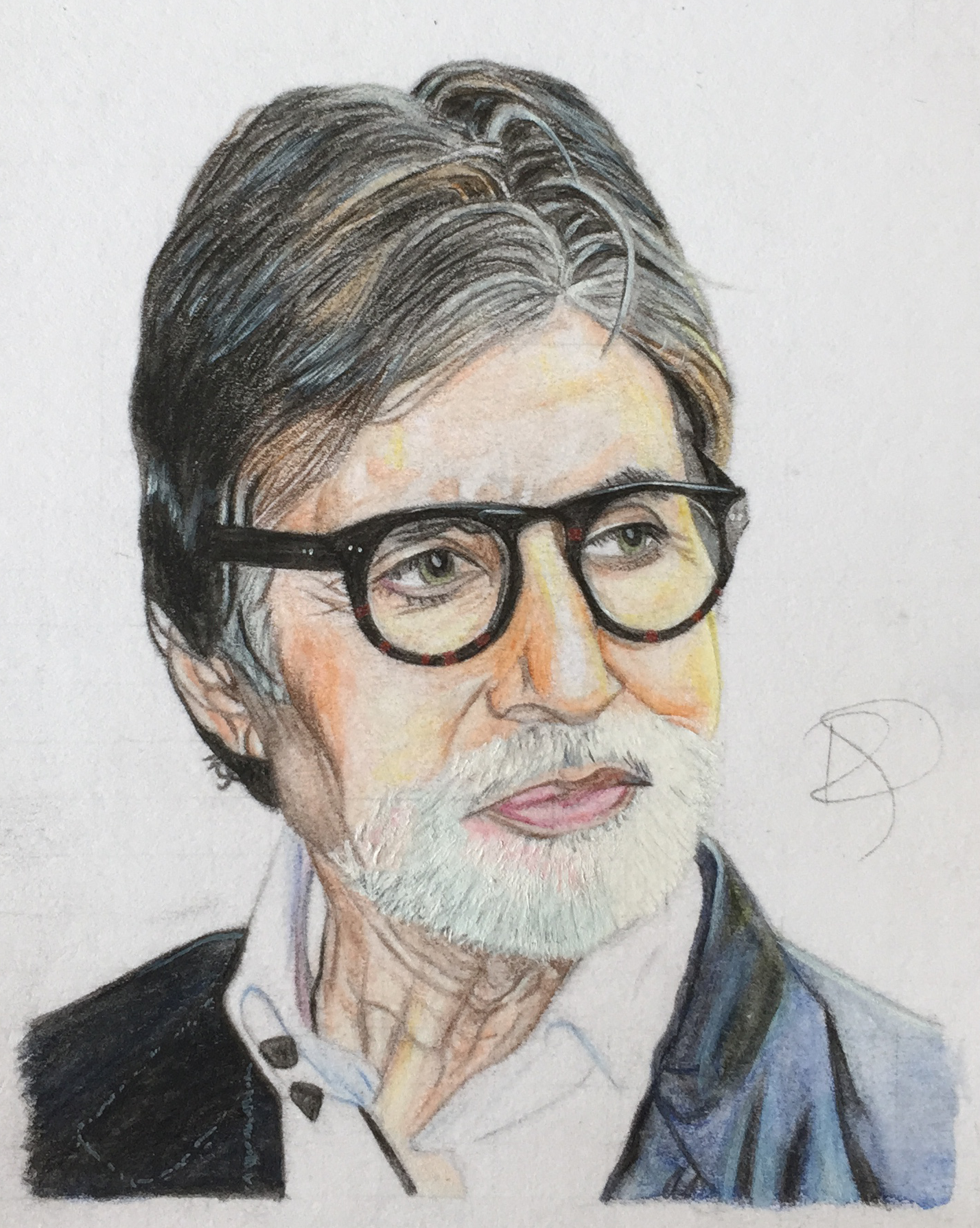 Amitabh Bachchan Drawing Image