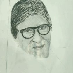 Amitabh Bachchan Drawing Sketch