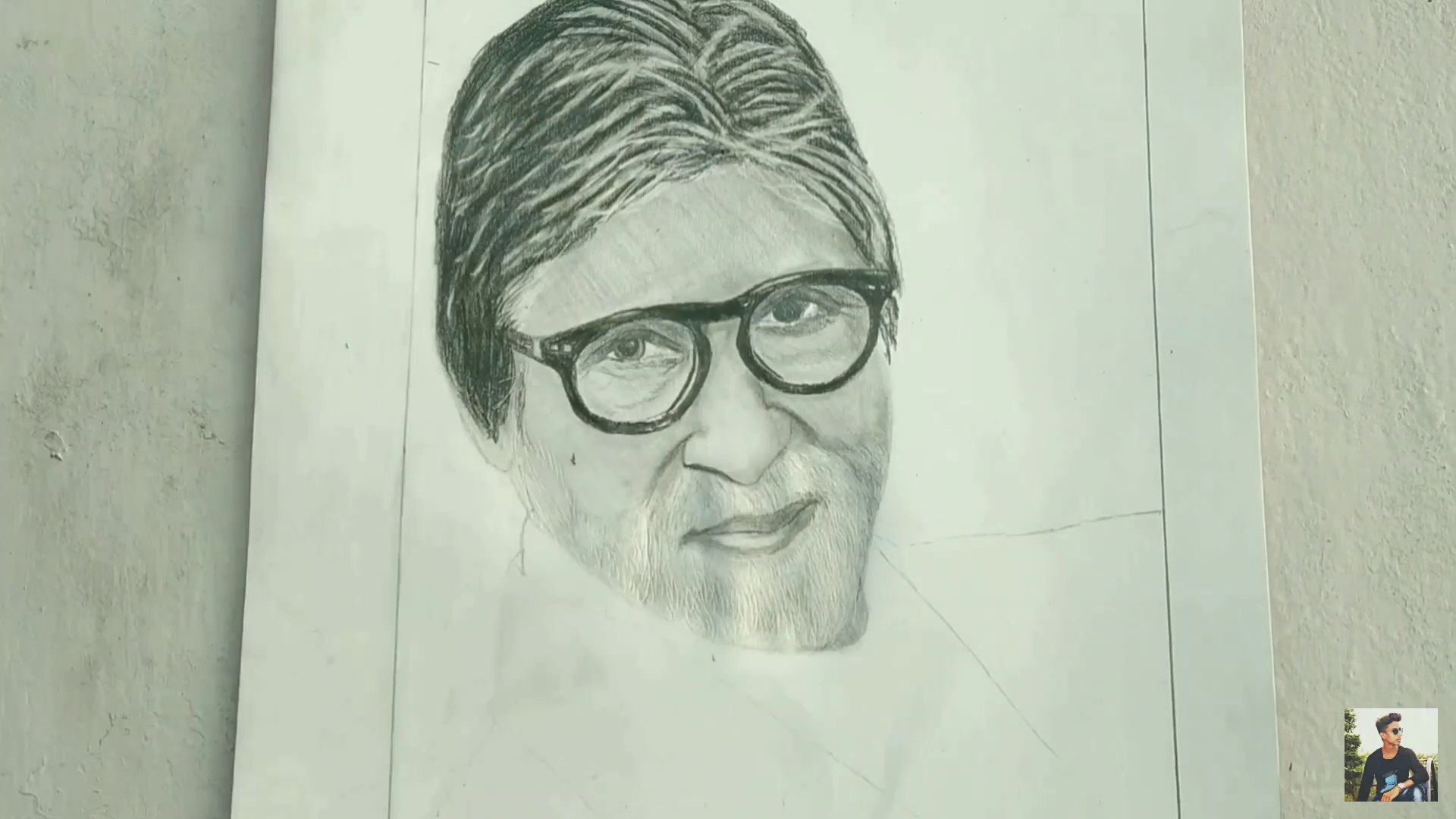 Amitabh Bachchan Drawing Sketch