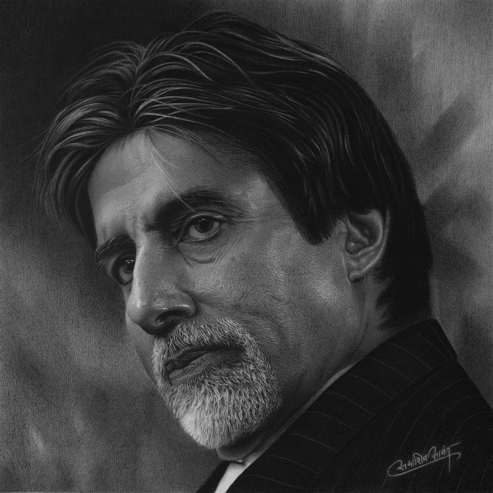 Amitabh Bachchan Drawing
