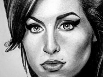 Amy Winehouse, Jazz, Icon, Soul, Troubled Drawing