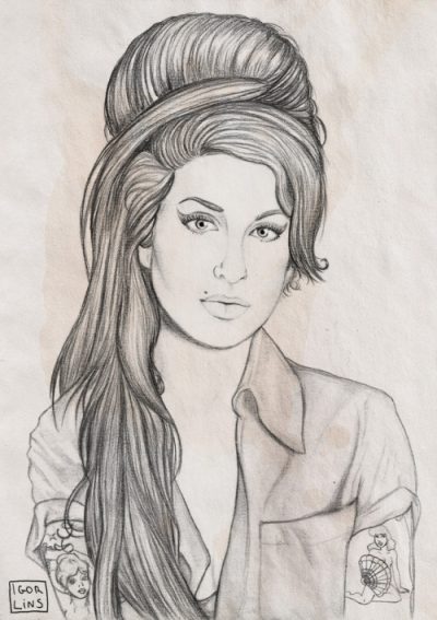 Amy Winehouse, Soul, Jazz, Legacy, Icon Drawing