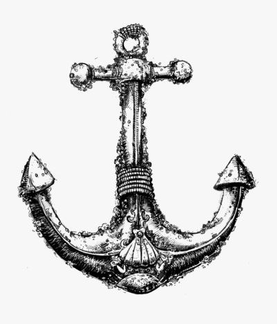 Anchor, Foundation, Security, Stability, Support Drawing