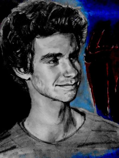 Andrew Garfield, British, Actor, Spiderman, Award-Winning Drawing