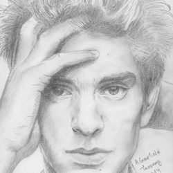 Andrew Garfield Drawing Fine Art