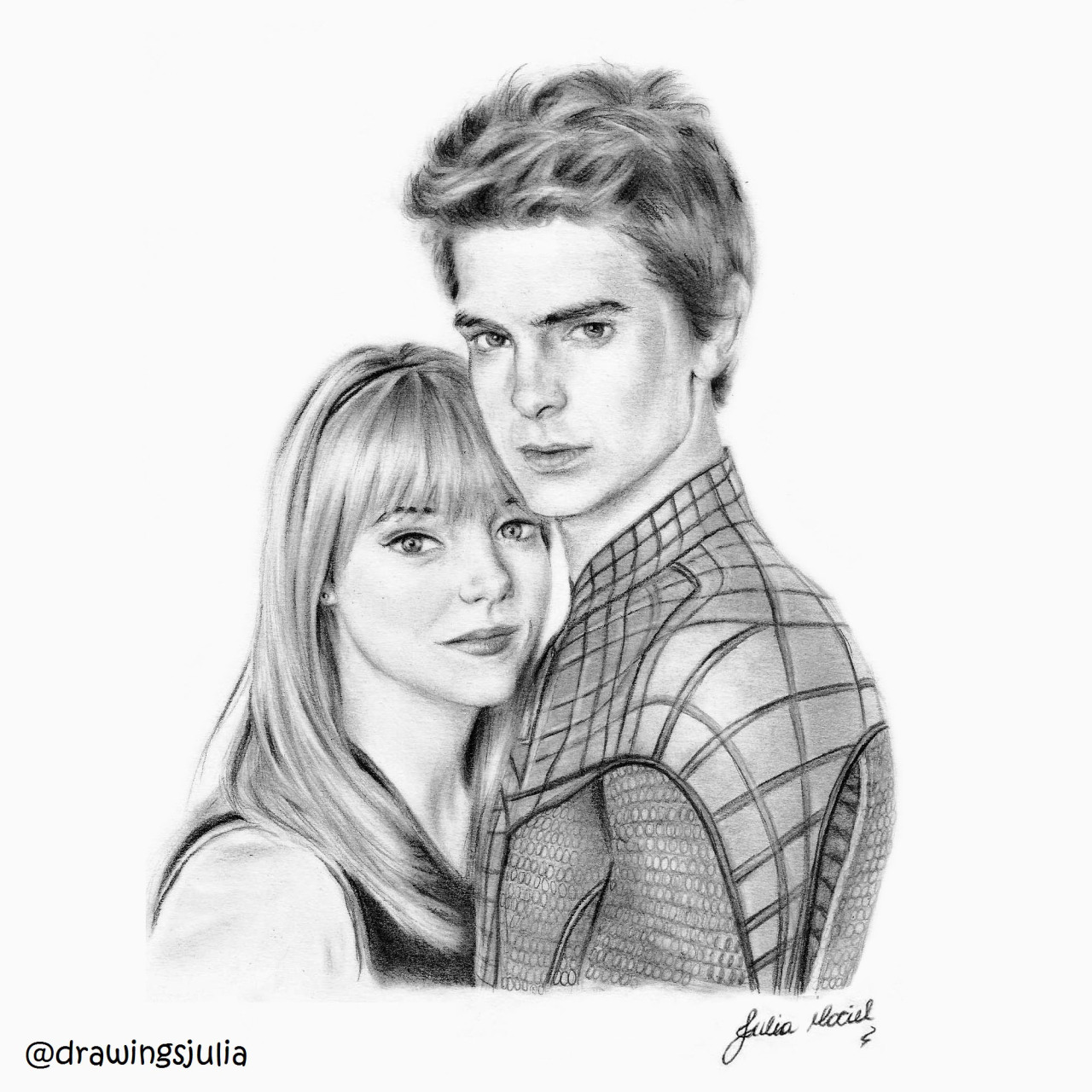 Andrew Garfield Drawing Hand drawn Sketch