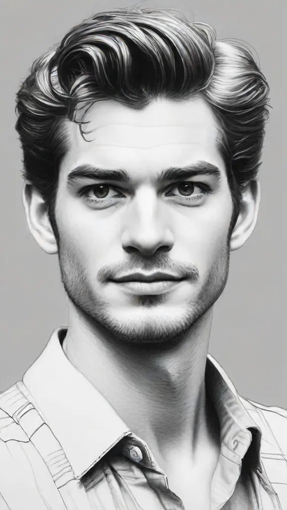 Andrew Garfield Drawing Sketch Image