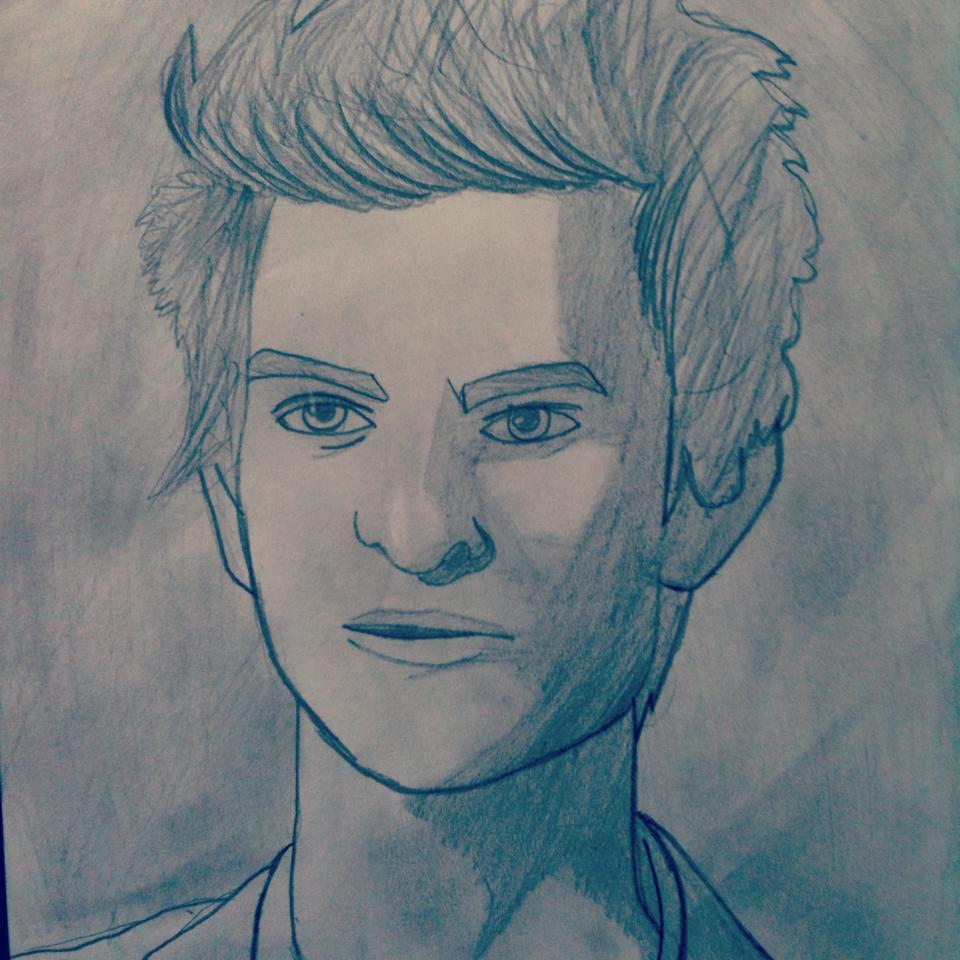 Andrew Garfield Drawing Sketch