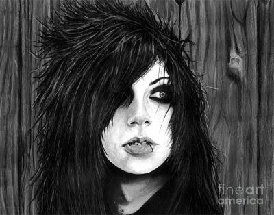 Andy Sixx, Icon, Songwriter, Performer, Musician Drawing