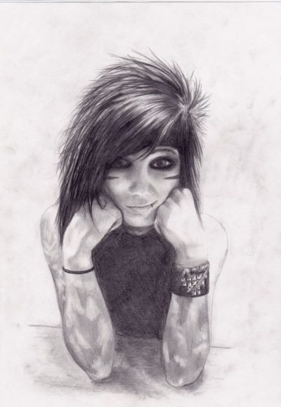 Andy Sixx, Creative, Icon, Performer, Musician Drawing