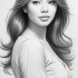 Angel Locsin Drawing Art Sketch Image