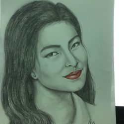 Angel Locsin Drawing Realistic Sketch