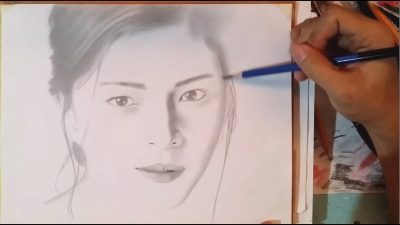 Angel Locsin, Filipino Actress, Model, Television Star, Humanitarian Drawing