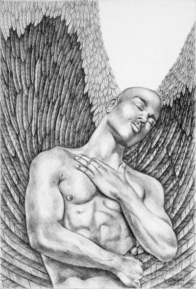 Angel Man, Genetic Disorder, Seizures, Happy Demeanor, Autism Drawing