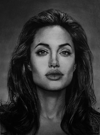 Angelina Jolie, Filmmaker, Activist, Actress, Humanitarian Drawing