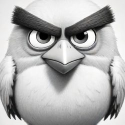 Angry Birds Drawing Sketch Image