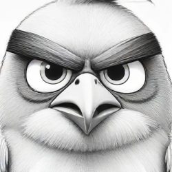 Angry Birds Drawing Sketch Picture