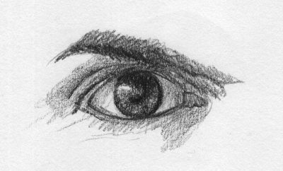 Eye, Sight, Gaze, Glance, Vision Drawing