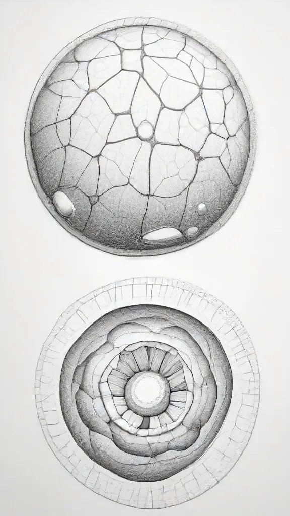 Animal Cell Drawing Art Sketch Image