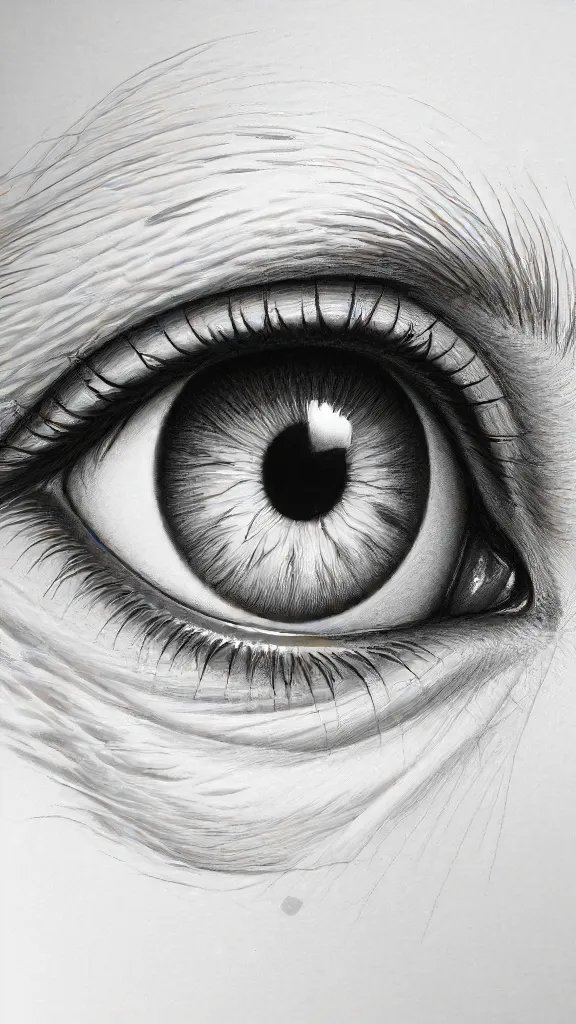 Animal Eye Drawing Sketch Image