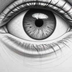 Animal Eye Drawing Sketch Picture