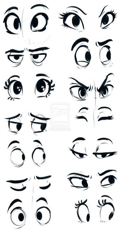 Animation Eyes, Lively Animation, Dynamic Features, Captivating Expressions, Expressive Gaze Drawing