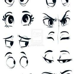 Animation Eyes Drawing Creative Style