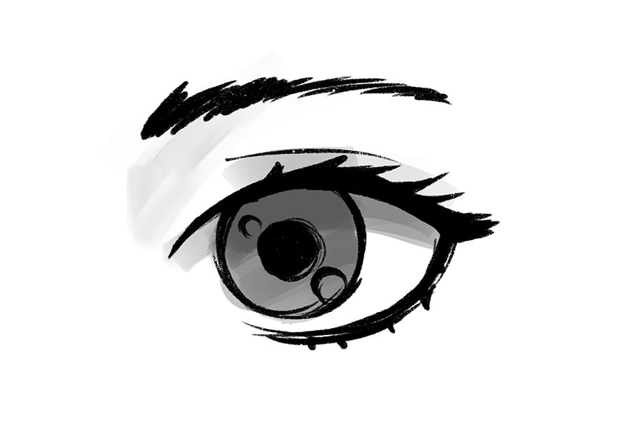 Animation Eyes Drawing Image