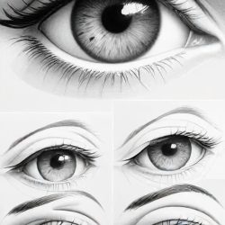 Animation Eyes Drawing Sketch Photo