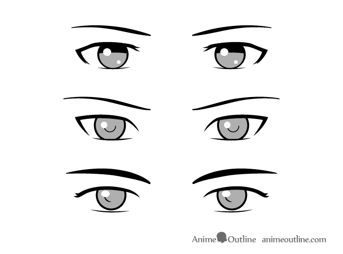 Animation Eyes Drawing Stunning Sketch