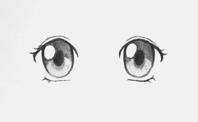 Animation Eyes, Dynamic Character, Captivating Vision, Lively Expressions, Expressive Gaze Drawing