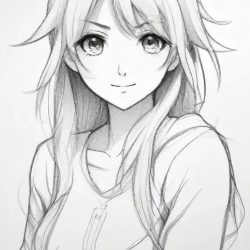 Anime Base Drawing Sketch Photo