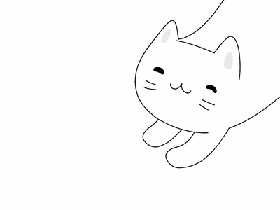 Cat Line, Whisker Network, Feline Connection, Kitty Route, Purr Path Drawing