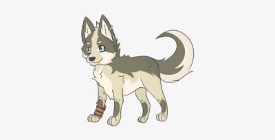 Anime Dog, Furry Character, Cartoon Canine, Manga Pooch, Animated Pup Drawing