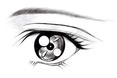 Eye, Glance, Perception, Focus, Vision Drawing